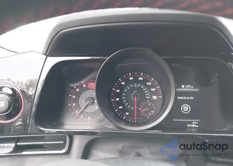 2022 Hyundai Elantra N Line z USA, uszkodzony, nr VIN KMHLR4AF6NU243594